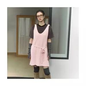 [LAP] 딥U넥 끈 미니 니트원피스 AR4KOA60 897240