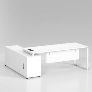 ㄱ자형 책상 오피스 데스크 테이블 코너형 PC 데스크탑 L자형책상 가구 사무실 작업 자형