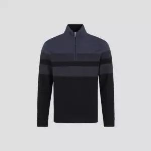 [백화점 정품] 빈폴 골프 남성 컬러블럭 방풍 반집업 BJ4X51B054