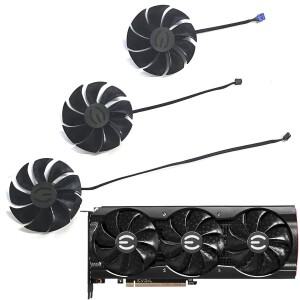 게이밍 그래픽 카드 냉각 팬, EVGA RTX 3090 3080TI 3080 3070 3060TI XC3 울트라/블랙 GPU 팬, 88mm, 4 핀