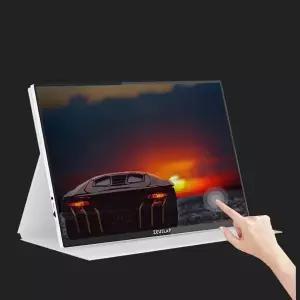 제우스랩 휴대용 터치 모니터 P16KT PRO 고화질 QHD 포터블 모니터 삼성 DEX지원