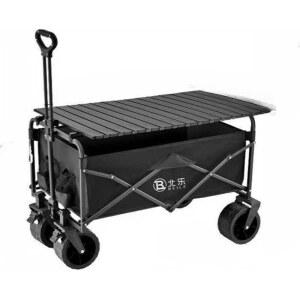 샤크팡 캠핑 캠핑웨건 캠핑테이블 손수레 웨건 왜건 대형 10인치 대용량