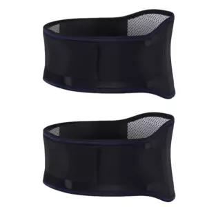 홈트인 허리 발열 보호대 복대 아대 지지대 벨트 L X2