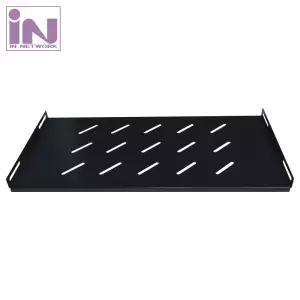 인네트워크 허브랙 사면 고정 선반 블랙 (H1000B 용) IN-N1000B