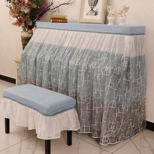 덮개 그랜드 의자 세트 북유럽풍 벨벳 공용 보호 테슬 건반 방진 리 커피 패키지