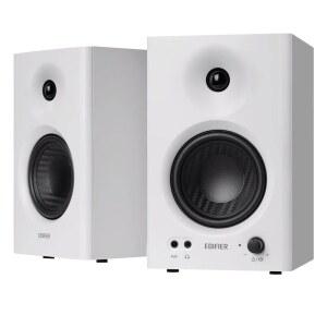 바이디움 Edifier BT 북쉘프 화이트 스피커 에디파이어 MR3 유무선 MR4