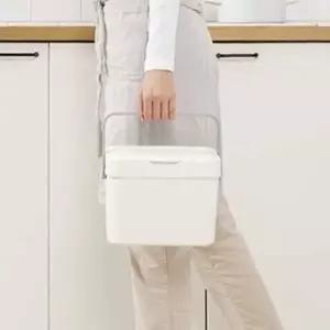 걸이형 주방 쓰레기통 4L 휴지통 리빙 수납