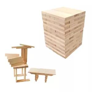 [러닝스텝] 러닝스텝 원목 카프라 100pcs 비치목 카프라(주머니) 학교 유치원 교