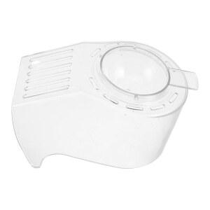 HOLIDYOYO 교체 팝콘 기계 뚜껑 커버, 공기 제조업체를 위한 시야 창이 있는 투명 아크릴 커버로 표준 기계에 쉽게 유출되지 않도록 방지합니다