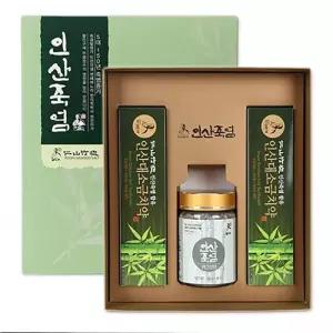 인산죽염 9회 죽염고체 + 대소금치약 X2개