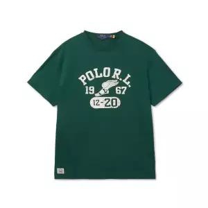 [폴로 랄프 로렌]POLO RALPH LAUREN 클래식핏 저지 그래픽 티셔츠-모스 어게이트 MNPOTSH1N822350-300 8...