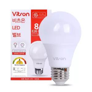 벌브램프 VITSON 304314 8W 3000K R-R-YZ1-A608W22
