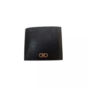 [선물포장] 페라가모 남성 지갑 66-1075 / 블랙 &레드 (정품보증,A/S가능)