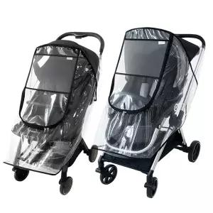 맘스포유 스마트핏 레인커버 휴대용 절충형 디럭스 유모차 공용 
