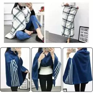 낮잠 이불 담요 체크무늬 극세사 캠핑 무릎 사무실 미니 양면 기모 용품 낮잠이불 블랭킷 낮잠 용품 미니