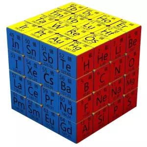 수학 원소주기율표 교육용 기호 스피너 퍼즐 큐브