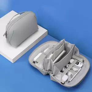 대용량 케이블 파우치 보조배터리 충전기 수납함 디지털 테크 보관함 정리함