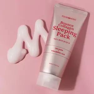 무료배송  바운스 콜라겐 슬리핑 팩 200ml  수분크림 수면팩 물광