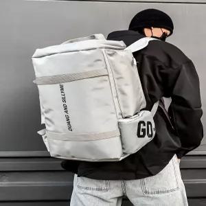 스키부츠 가방 스노우보드 백팩 장비 대용량 배낭 연회색