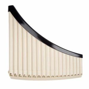 팬플룻 루마니아형 18음계 케이스 음악 공연 입문용 연습용 베이지 취미 파이프 수업