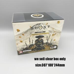 [호환품]PS5 플레이스테이션5 고스트 오브 요테이: 컬렉터스 에디션 전시 보호용 투명 보관 케이스 PET 박