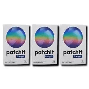 에너짓 고흡수 붙이는 번아웃 누트로픽 패치 14매 3박스