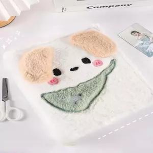 포토카드앨범 6공 포카바인더 털 A5 강아지 포카홀더북