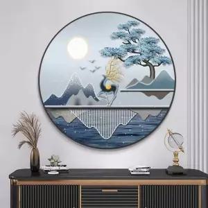 황금돈나무 사슴 액자세트 인테리어 십자수 큐빅 대형