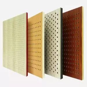 올원픽 목재타공판 선반 장식 타공판 목재 방음재