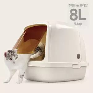 키플 캣아이디어 캣이어 고양이 지붕화장실 L 사막화방지