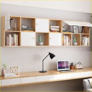 벽걸이 책장 선반장 주방 100x20 80x20 30x60cm 인테리어벽책꽂이