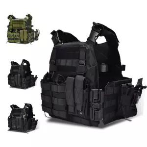 전술 조끼 방탄복 포켓 위장 서바이벌 경량 탄창 자켓