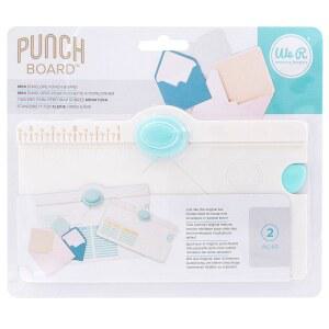 우리 R 메모리 키퍼 미니 봉투 펀치 보드, 채점 도구, 코너 펀치, 측정 가이드, 파티 초대장 봉투, 졸업식, 생일 카드, 장식, 사무실 유인물