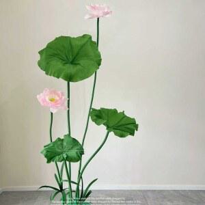 자이언트 페이퍼 플라워 DIY 풀세트 키트 인테리어 파티 종이 장식 만들기 세트 연꽃