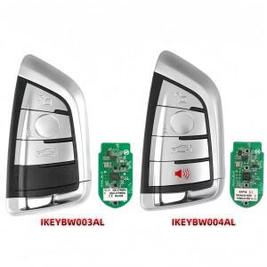 XJMYNB AUTEL IKEYBW003AL BMW 호환용 스마트 호환 원격 자동차 키 MaxiIM KM100 IM508 키 700 + 3/4 버튼