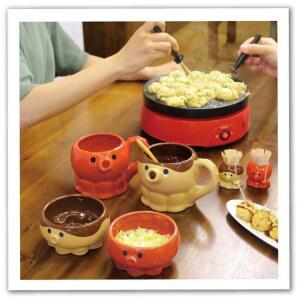 타코야끼 입 뚫린 이쑤시개통 옐로우 TA 35712 문어