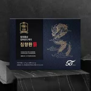 [진웰스] 발효홍삼 컴파운드케이 침향환 3.75g x 30환 30개