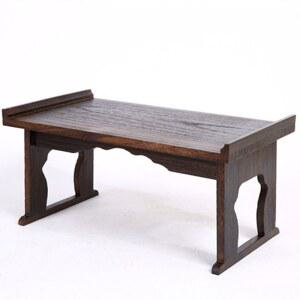 혼술상 테이 차탁 미니상 좌식 10 좋아지는 사각 술맛이 다도 오동나무