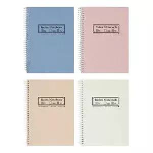 16절 노트 프리마 원링 X2개 인덱스 좌철 공책 스프링