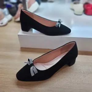에스콰이아 HC12 여성 데일리 리본 펌프스 에스콰이아 여성 데일리 리본장식 구두 PFF
