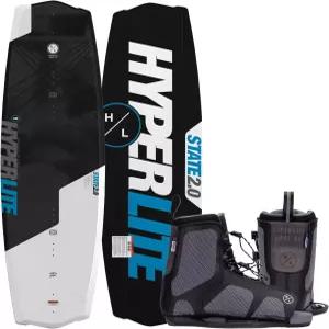 하이퍼라이트 스테이트 2.0 웨이크보드 패키지리믹스 바인딩 포함