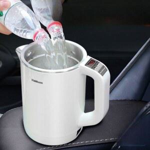 다용도 12V 라면포트 커피포트 범용 스마트 커피 텀블러 전열기 1.2L 차량용