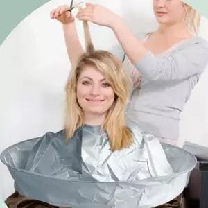 셀프 망토 방수 파마 이발 미용실 컷트보 가정용 헤어 컷팅 커버