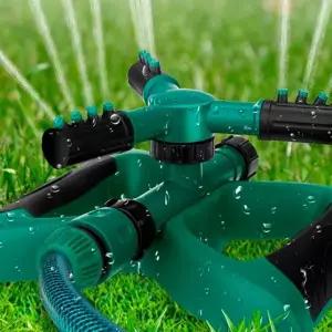 회전형 스프링클러 일자형 회전 360도 스프링클러 회전형 조경용 정원 관개 농사용 원예용 조리개 화분