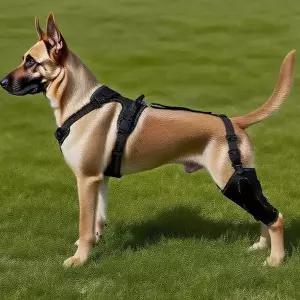 강아지 슬개골 보조기 뒷다리 무릎 재활 강아지 관절 보호대 활동 하네스 용품