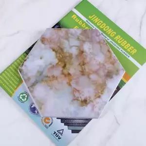 육각 타일 시트지 포인트 육각형 바닥 방수 타일 시트지 벽면 인테리어 리무버 베란다 미끄럼 데코 방지