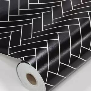 주방 헤링본 시트지 두꺼운 방수 인테리어 헤링본 타일 시트지 욕실 베란다 스티커 셀프 벽지 데코 현관