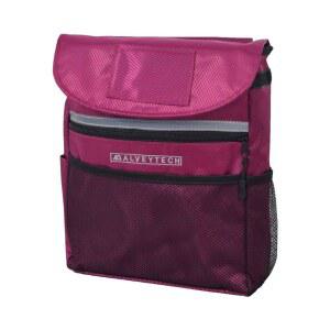 모빌리티 스쿠터, 휠체어, 전동 의자용 알베이테크 안장 가방(대형, 베리) - 휠체어 및 스쿠터용 팔걸이 액세서리 홀더, 사이드 파우치 보관 정리함, 가방