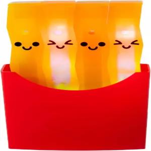 멋진 것들을 밝히다 목욕 장난감 풀 다이빙 스틱 프렌치 프라이 용 가라앉는 4개 선물 물놀이 재미있는