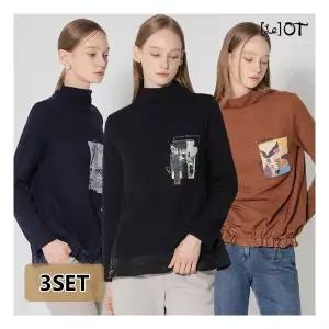 [ ] 3SET [르오트(LeOT)] 아티제 드로우 스트링 기모 풀오버 3종세트 175121